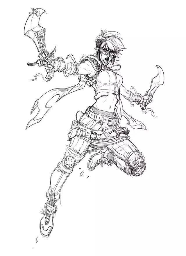 「经验」怎么自学游戏原画