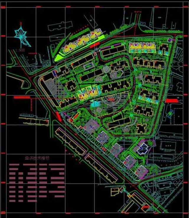 【精品】650套小区规划cad总平面图