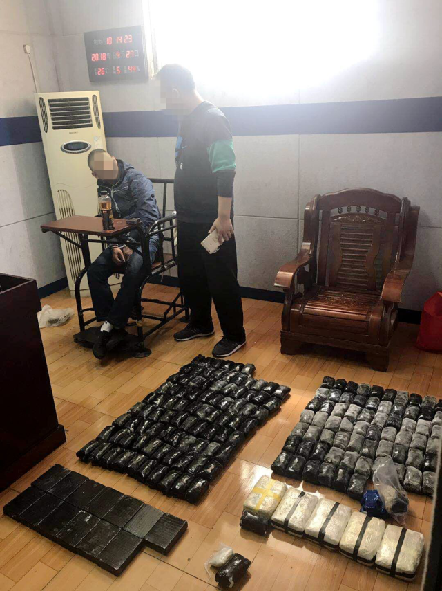 武汉警方破获今年来最大毒品案 斩断跨境贩毒链 查获毒品65公斤