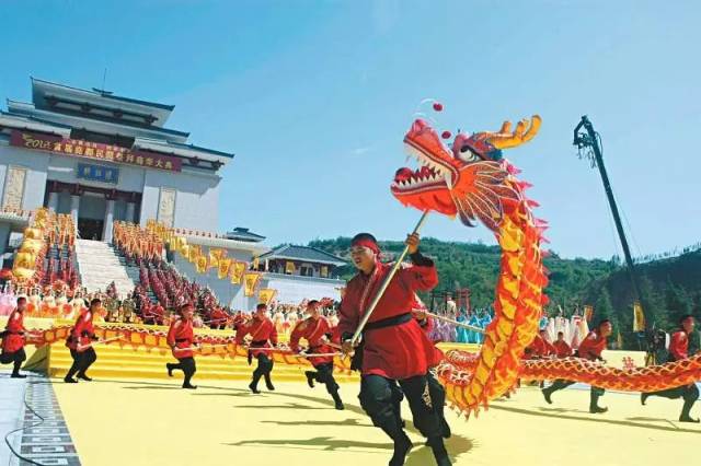 山西临汾:2018首届尧都民间祭拜尧帝大典隆重举行