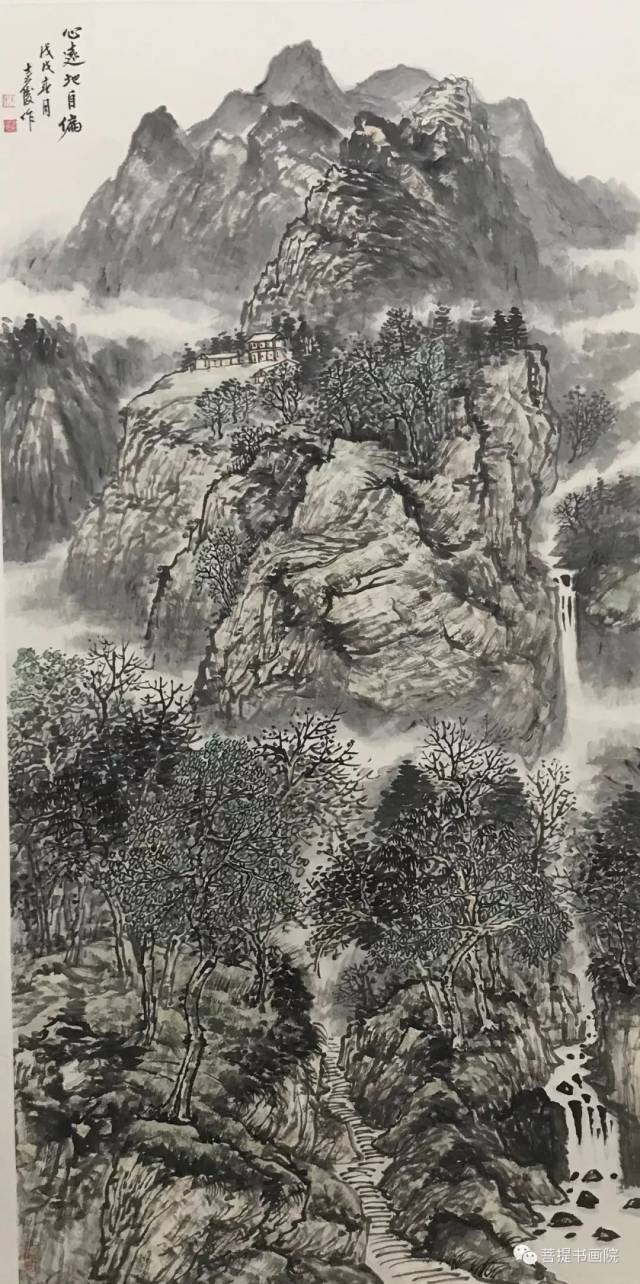 兰州知名画家杜喜俊山水作品欣赏(二)