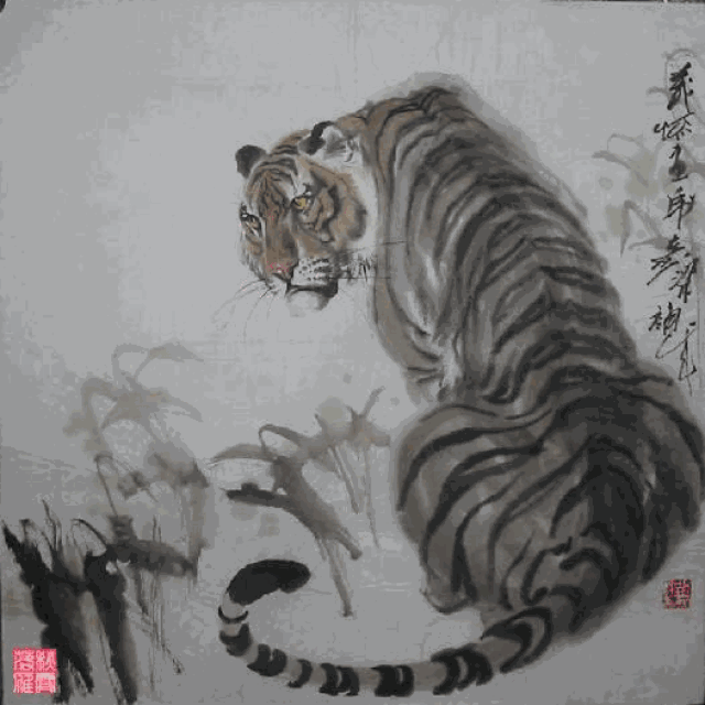 水墨画动起来啦,太有趣了!