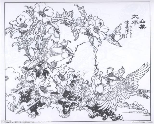 工笔白描山水,人物,花鸟(超经典)