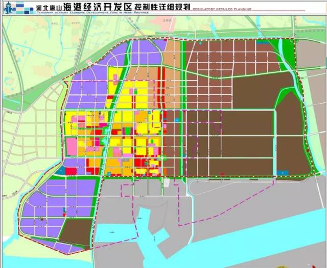 唐山这个经济开发区用地布局详细规划已公示!