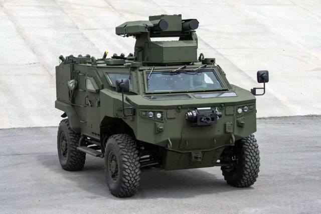 土耳其新型pars 4×4装甲车 呆萌气质颠覆性设计