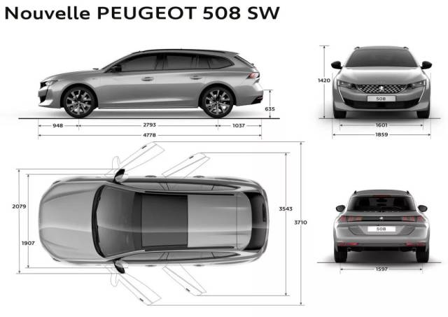 全新标致508 sw官方发布,旅行车能在国内有销路吗?