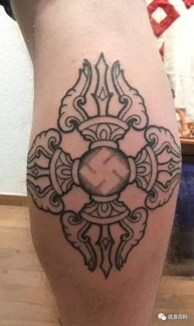 神秘的金刚杵纹身