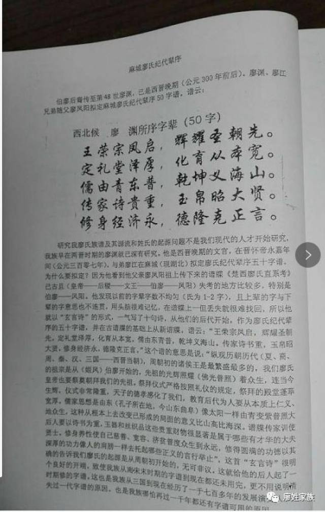 明朝开国名将廖永安廖永忠嫡系后裔巡考记
