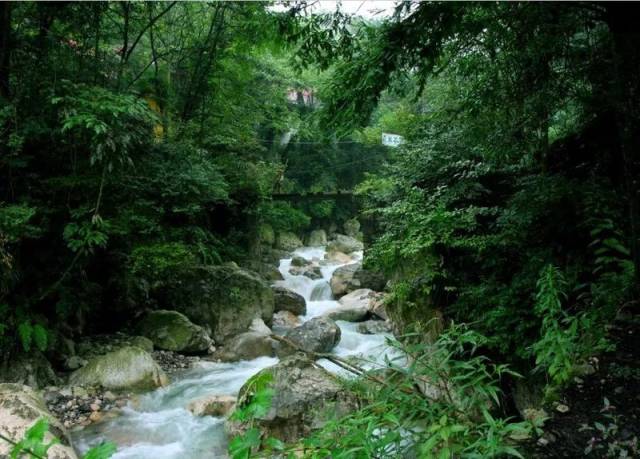 在距离九龙沟风景区很近的地方就是九龙沟漂流了!4.