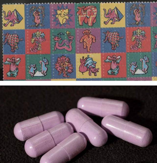 lsd lsd,因载体不同也被称为"邮票"等,是一种强烈的半人工致幻剂,常见