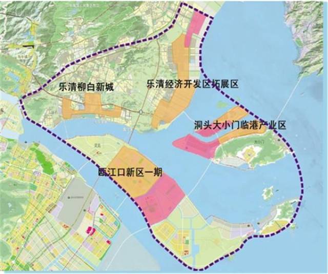瓯江口产业集聚区依托乐清市和瓯洞一体化新区设立,具有较好的经济