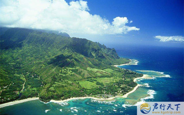 俯瞰考艾岛 kauai helicopter tours