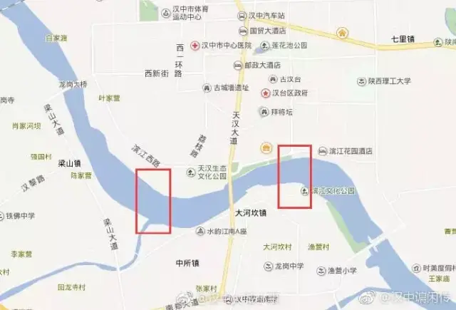 汉中将建5号6号大桥,你希望建在哪?