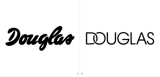 logoaplus-德国化妆品牌douglas道格拉斯启用新logo设计