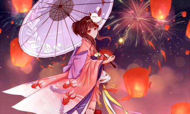 【动漫壁纸】烟花特辑 美图赏析