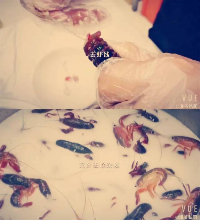 所以"事精"的我所选的小龙虾一定要具备两个特点: 一没有虾线,二没有