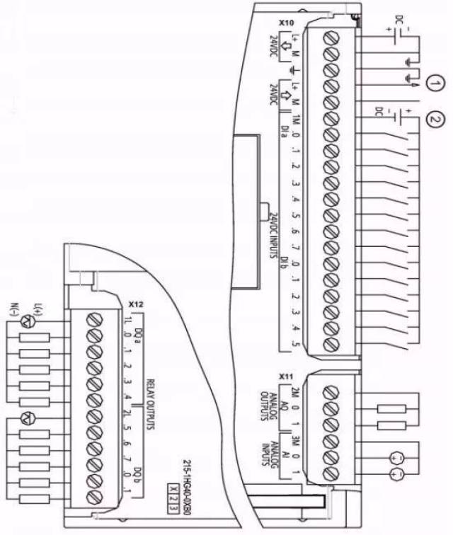全套s7-1200系列cpu接线图