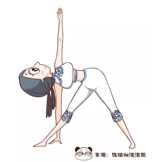○三角伸展式
