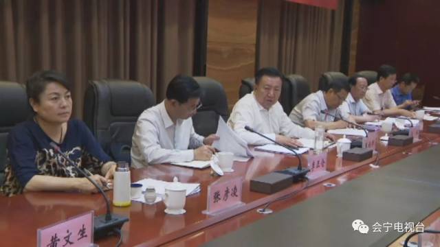 白银市副市长王禄邦为会宁经济发展支招