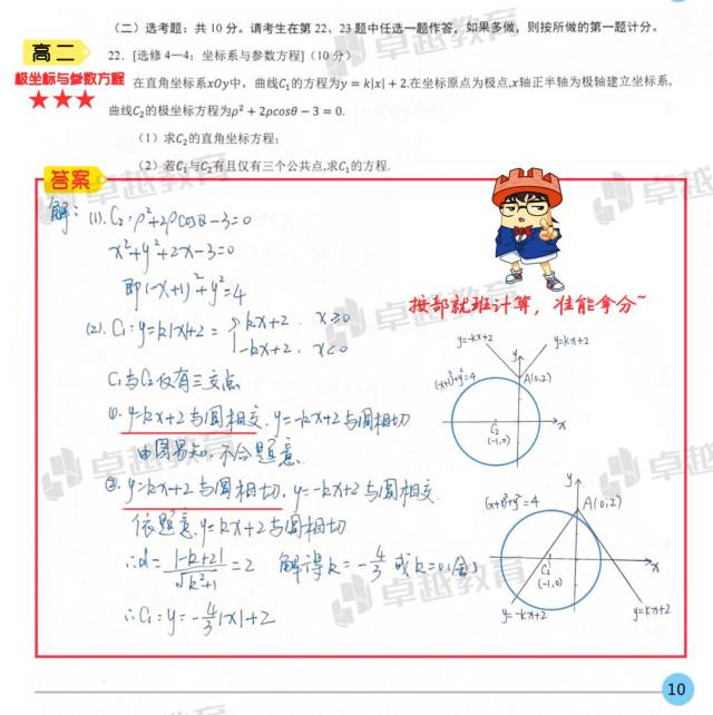 温馨提示:点击大图查看更清晰~ 文 科 数 学 看完这干货满满的"表情