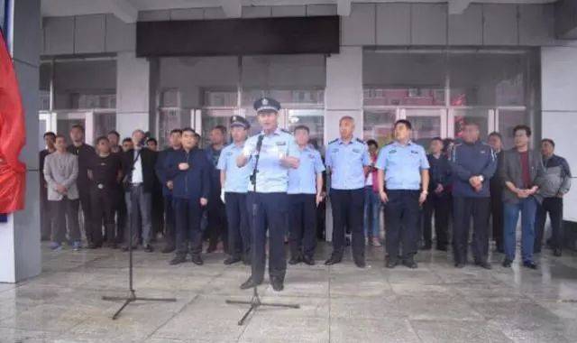 克山农场党委副书记陆惠龙,农场各科室长及克山县局,讷河市局领导及