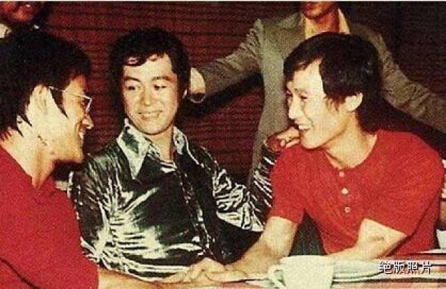 动作巨星李小龙的昔日旧照