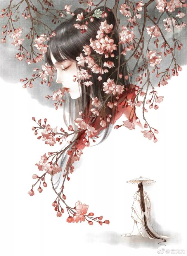 铅笔线稿 手绘板 作画过程 画中人物 那明亮的双眸,淡淡的眼神 显得
