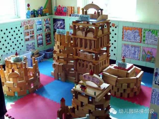 【环创欣赏】我是小建筑师-幼儿园建构区