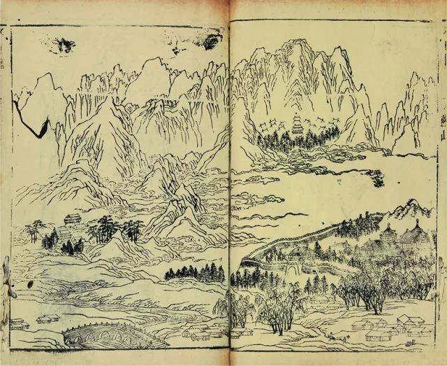 【博古斋·六月春拍】版画品鉴—天下名山胜概记图