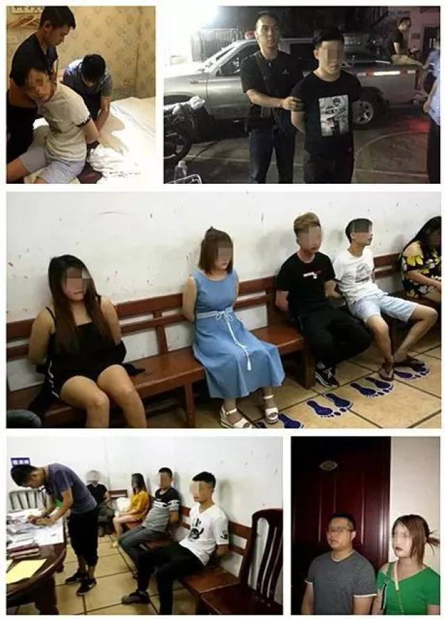 23男8女卖淫团伙!女老板在湖南遥控指挥,被抓获时招嫖