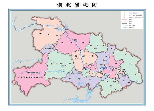 湖北省地图