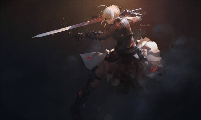 fate:盘点6位出名的黑化角色,她们在黑化后都变得更加性感!