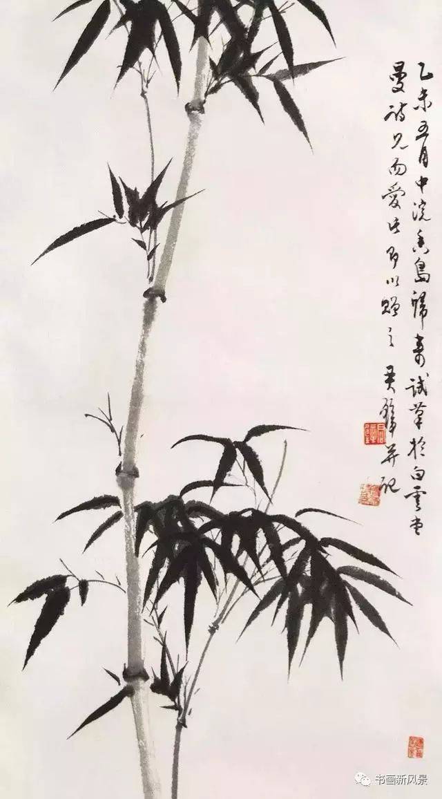 国画大师黄君璧写兰竹!-文化频道-手机搜狐