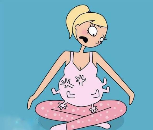 10张爆笑漫画记录做孕妇悲催事,当妈的秒懂