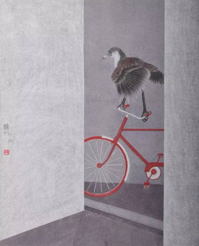 唯美静谧|陈林和他的新工笔花鸟画(60幅)