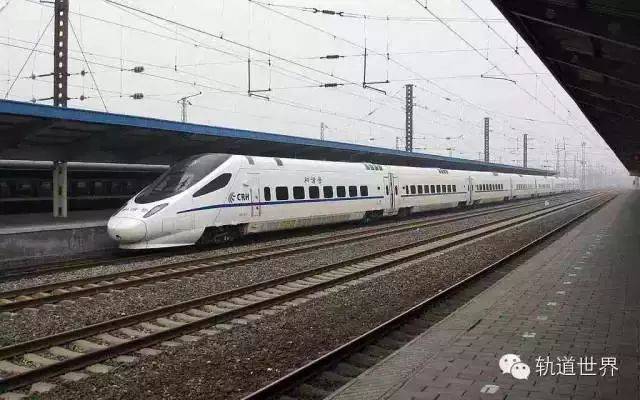 重联运用于京沪高铁上的crh5动车组,运行于北京南站与青岛站之间