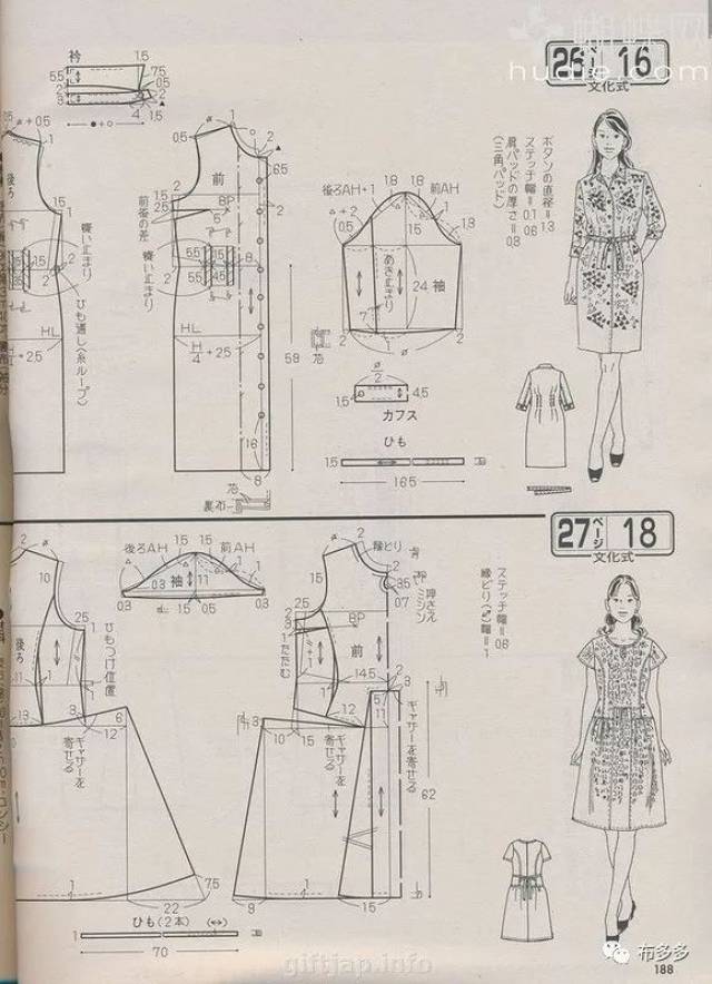 挑选一下,各种女装夏季的裁剪图,连衣裙上衣套装都有