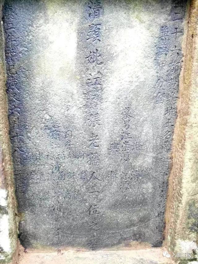汝万公妣张老孺人之墓 四:祖坟墓碑
