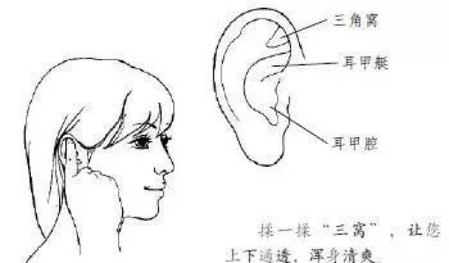 最简单耳部的养生法:没事揉一揉六个部位,延年益寿最管用