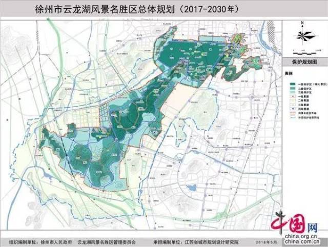 徐州市云龙湖景区2017-2030年总体规划获批