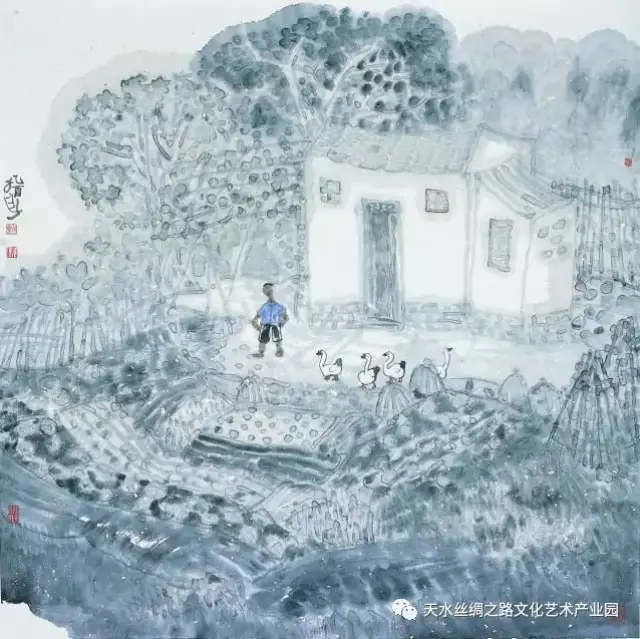 著名画家郭子良先生--2018年甘肃天水暑期写生班【招生简章】