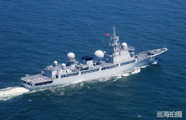 中国海军855号电子侦察船