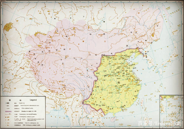 但如果我们拿出来的是清朝的地图,很多都地见证过的,并且他们