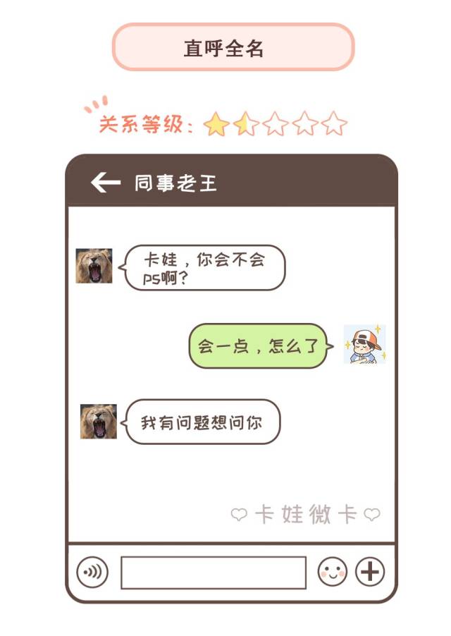 你们微信聊天怎么开头,关系就怎么样