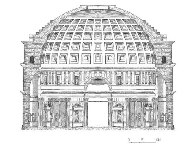 神奇建筑,浪漫艺术——古罗马的万神殿堂