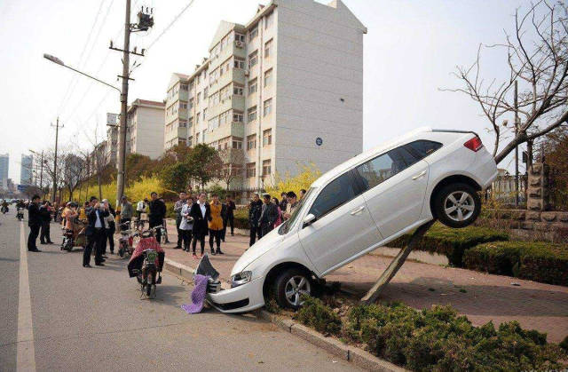 有网友说,天不怕地不怕,就怕女司机开车,因为她们动不动就秀开车神技