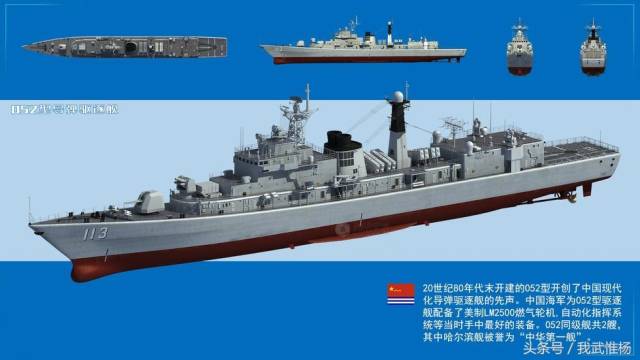 中国海军现役驱逐舰
