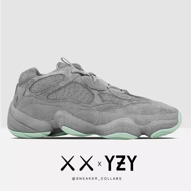 yeezy350鞋带系法kaws,yeezy鞋带系法kaws kaws x yeezy 500