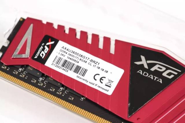 威刚红色威龙ddr4-3600开箱及超频简测