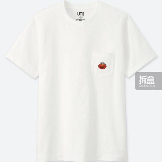 优衣库 x KAWS x Sesame Street UT印花T恤